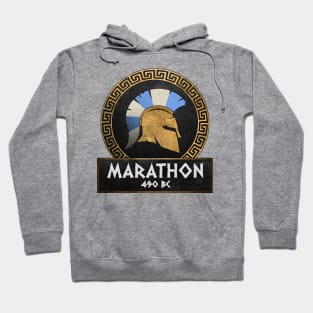 Battle of Marathon 490 BC Athenian Hoplite Hoodie